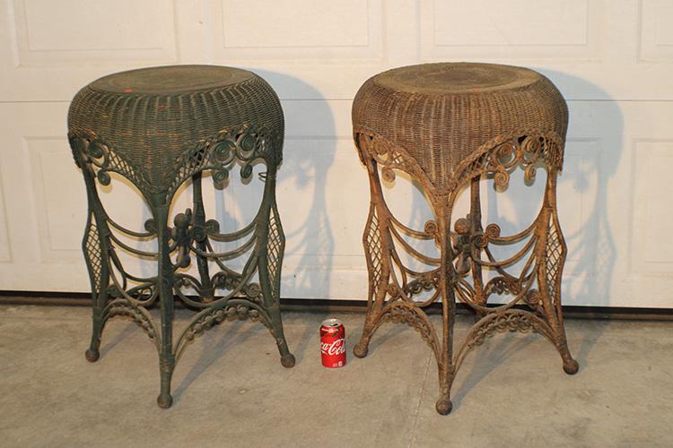 Fabulous Pair of Unsigned Heywood Wakefield Wicker (1 of 6)