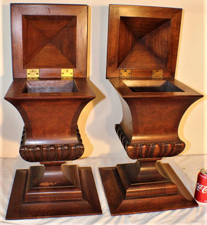 Fabulous Pair of Antique Inlaid Knife Boxes (1 of 6)
