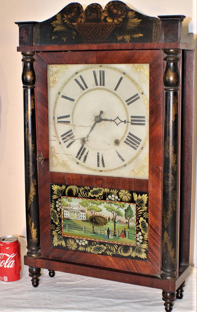 Super Riley Whiting Split Pillar Clock (1 of 3)