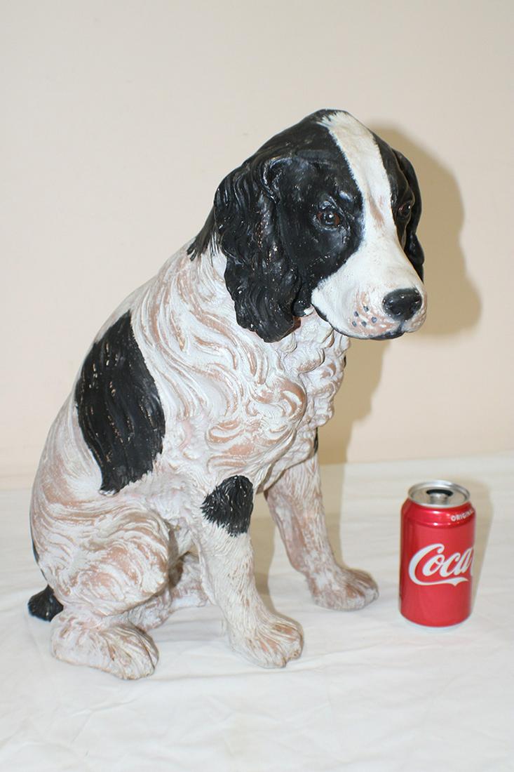 Large Vintage Plaster Dog (1 of 3)