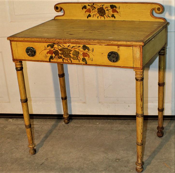 Super Period Writing Table in Original Paint (1 of 3)