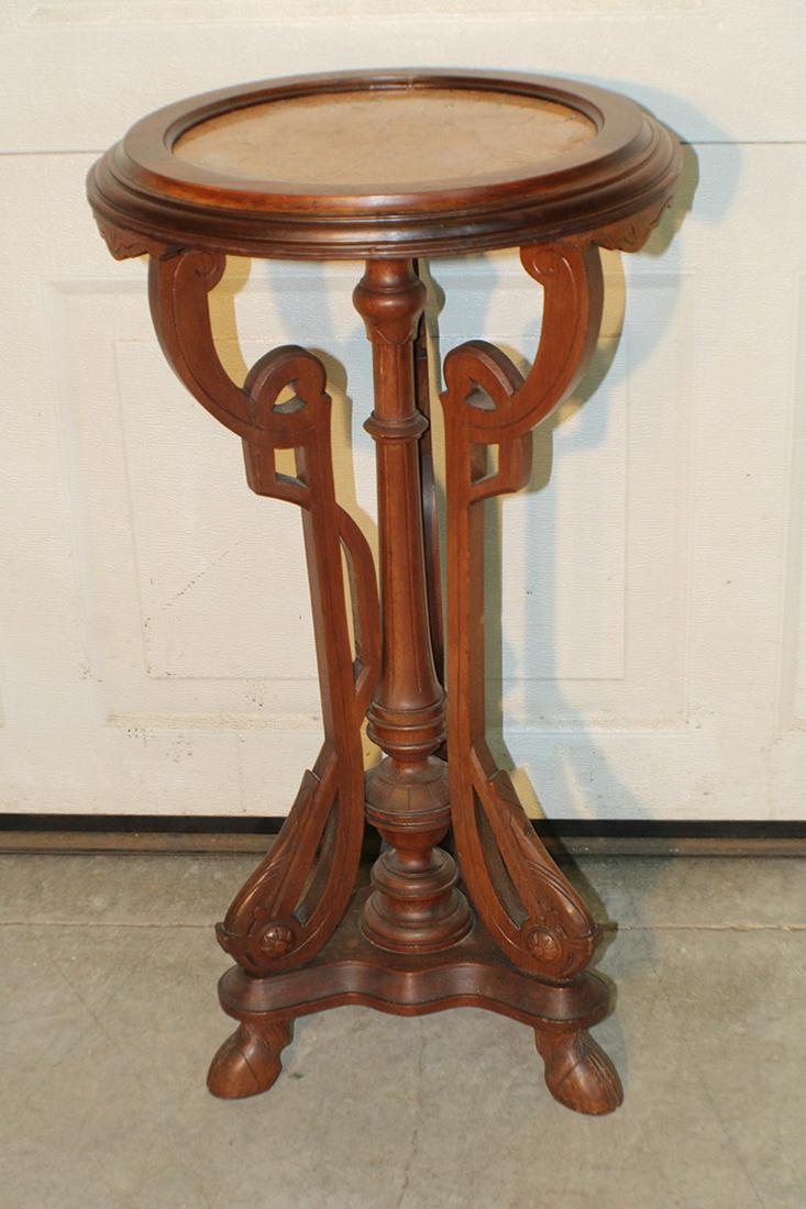 Victorian Marble Top Candlestand (1 of 4)