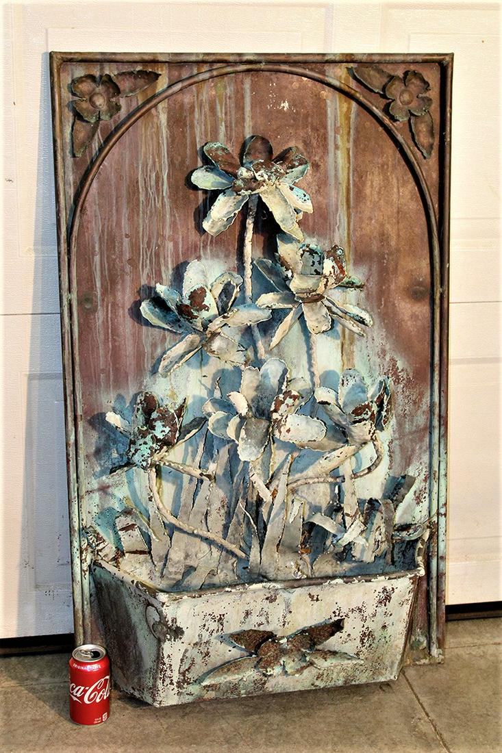 Real Neat Solid Copper Wall Planter (1 of 4)