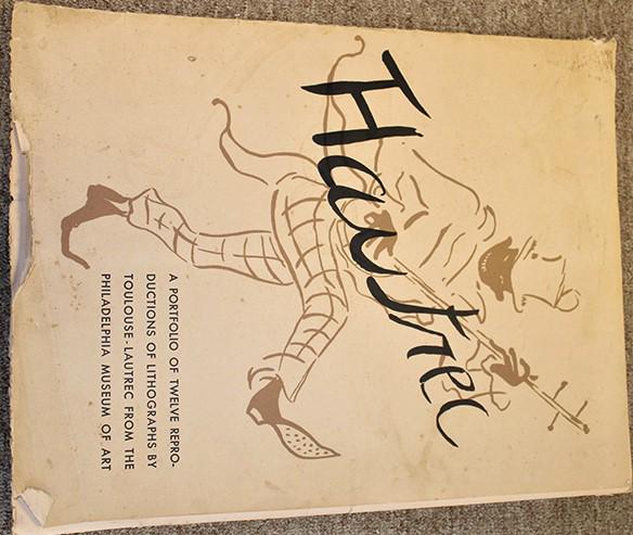 Old Portfolio of 10 Lithos by Toulouse Letrec (1 of 7)