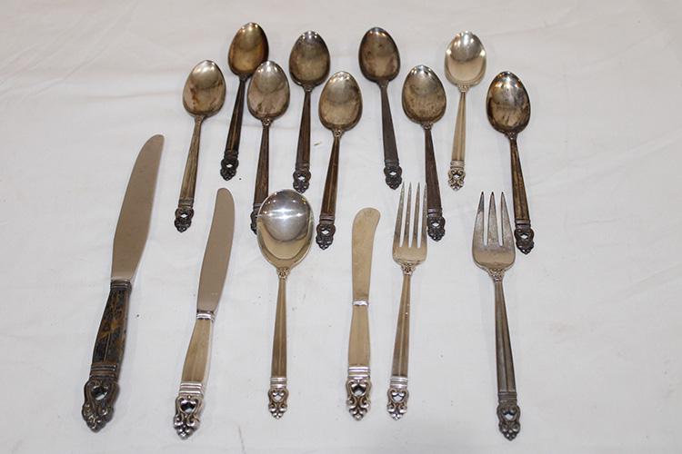 15 Piece Set of International Sterling (1 of 2)