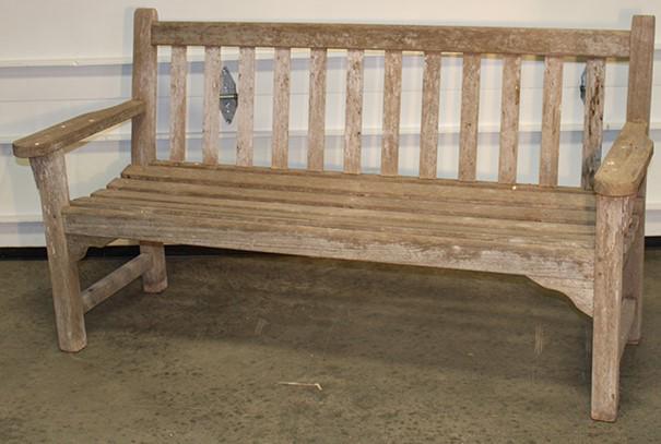 Teak "Gloster" Sofa Nicely Weathered (1 of 4)