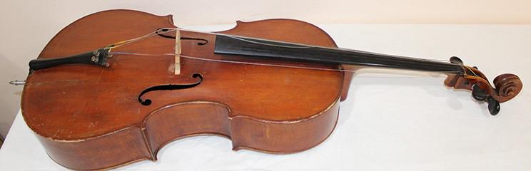 Early Cello Marked Jean Duport Inside (1 of 12)