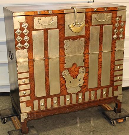 Rare 19th C. Korean Blanket Chest (1 of 8)