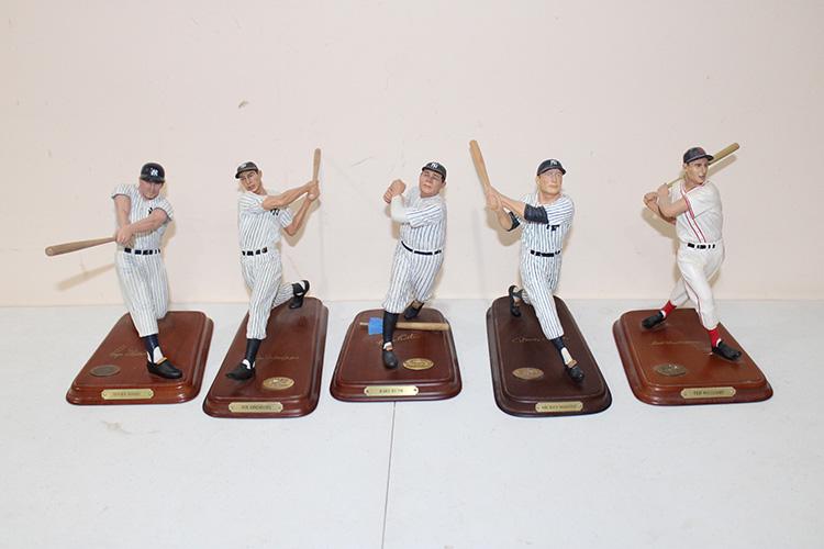 5 Danbury Mint Baseball Figurines (1 of 4)