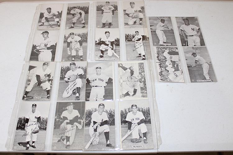 36 NY Yankees Baseball Post Cards by J. D. McCarthy (1 of 6)