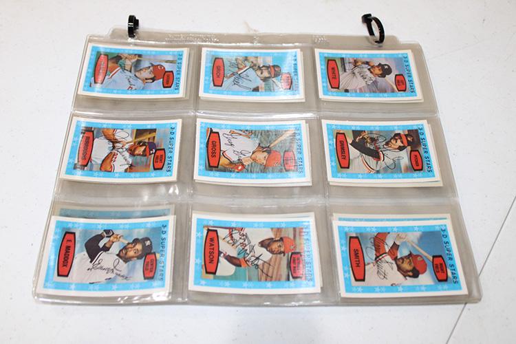 1975 Complete Set of (57) 3-D Super Star Baseball Cards (1 of 7)
