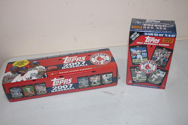 2007 Unopened Topps Red Sox Complete Set and 2007 Topps (1 of 4)