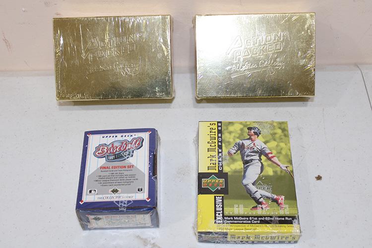 2 Unopened 1993 Action Packed (All Star Gallery) Cards, (1 of 3)