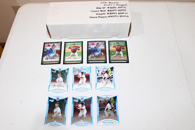2008 Bowman Draft and Prospects Base, Chrome, Prospect (1 of 5)