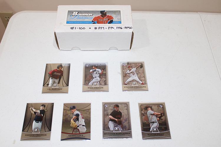 Bowman Platinum 1-100 Plus 1-4, 6-50 (1 of 4)