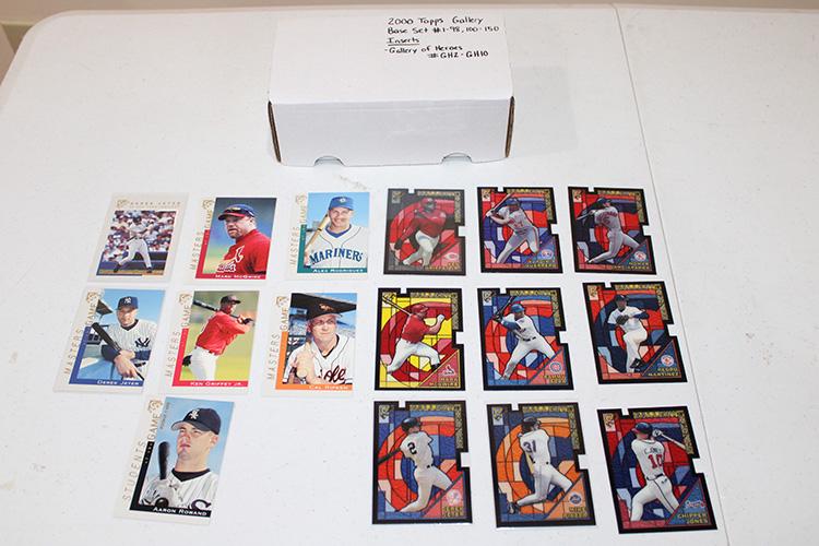 2000 Topps Gallery 1-150 (Missing 99) with Inserts (1 of 5)