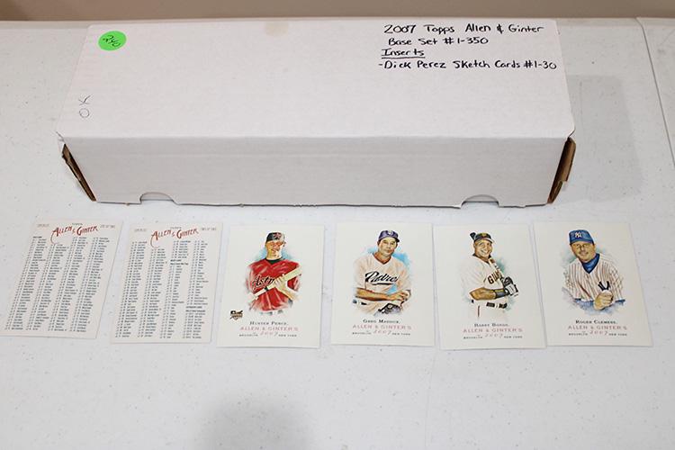 2007 Topps Allen and Ginter (1) 350 with Inserts (1 of 4)