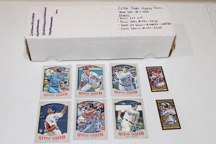 2016 Topps Gypsy Queen (1) 350 Plus Inserts (1 of 4)