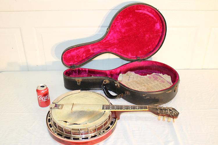 Heavy Banjo Titled "The Gibson" (1 of 8)