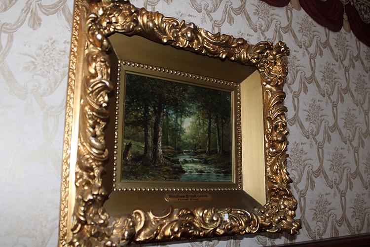 Great Artist Signed Oil on Canvas "Windham Brook" (1 of 6)