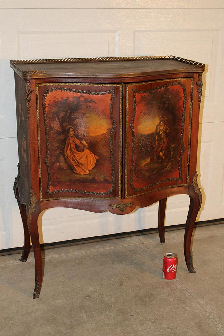 Wonderful Victorian Vernis Martin Hand Painted Music (1 of 7)