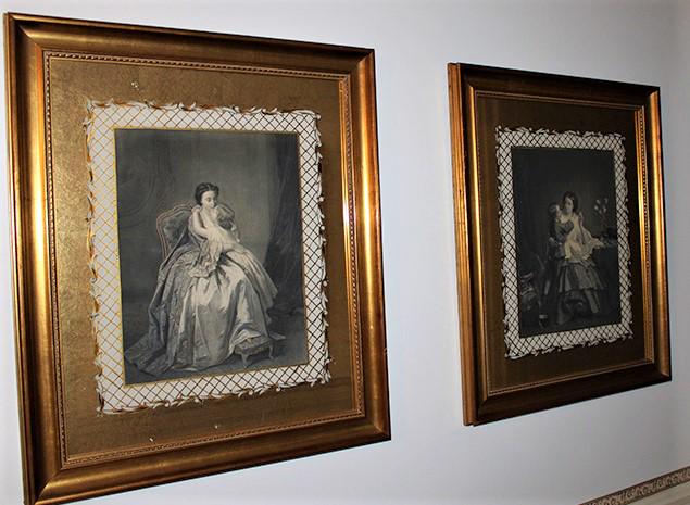 Pair of Framed (Looks to Be Steel Engravings) with (1 of 4)