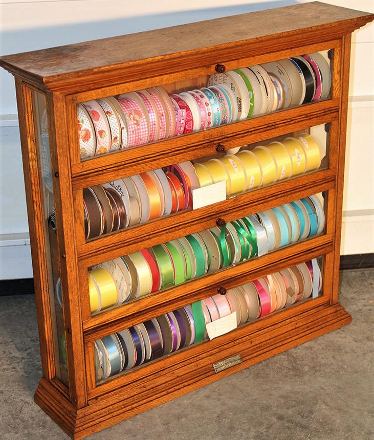 Nice 4 Door Ribbon Cabinet By A. N. Russell And Sons (1 of 4)