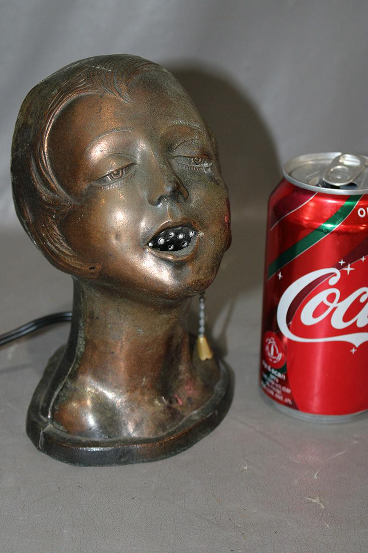 1930'S Art Deco "Hot Lips" Cigar Lighter (1 of 4)