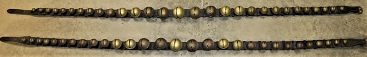 2 Great Strands Of Huge Antique Sleigh Balls (1 of 2)