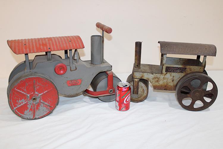 2 Press Steel Steam Rollers (1) Nice Keystone All Original (1 of 6)