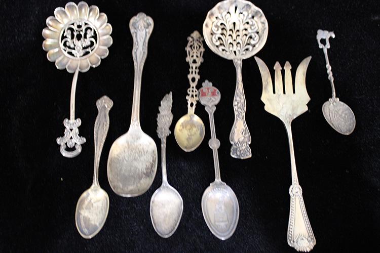 9 Sterling Silver Spoons (1 of 4)