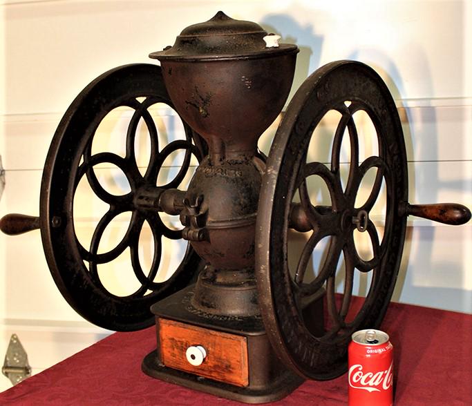 Large Enterprize #9 Double Wheel Coffee Grinder (1 of 3)