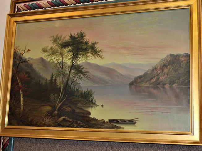 Beautiful Oil On Canvas Unsigned In The School Of John William Casilear (1 of 4)