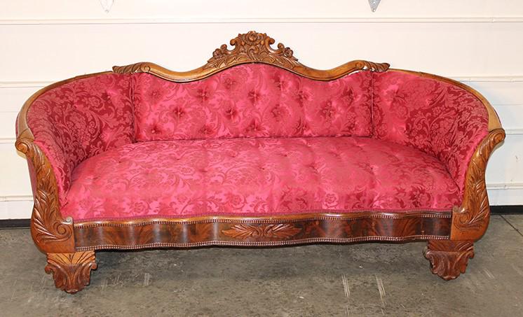 Nice Transitional Victorian Sofa (1 of 3)