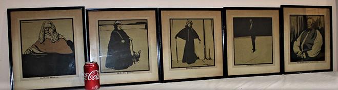 5 Original William Nicholson Lithographs (1 of 5)