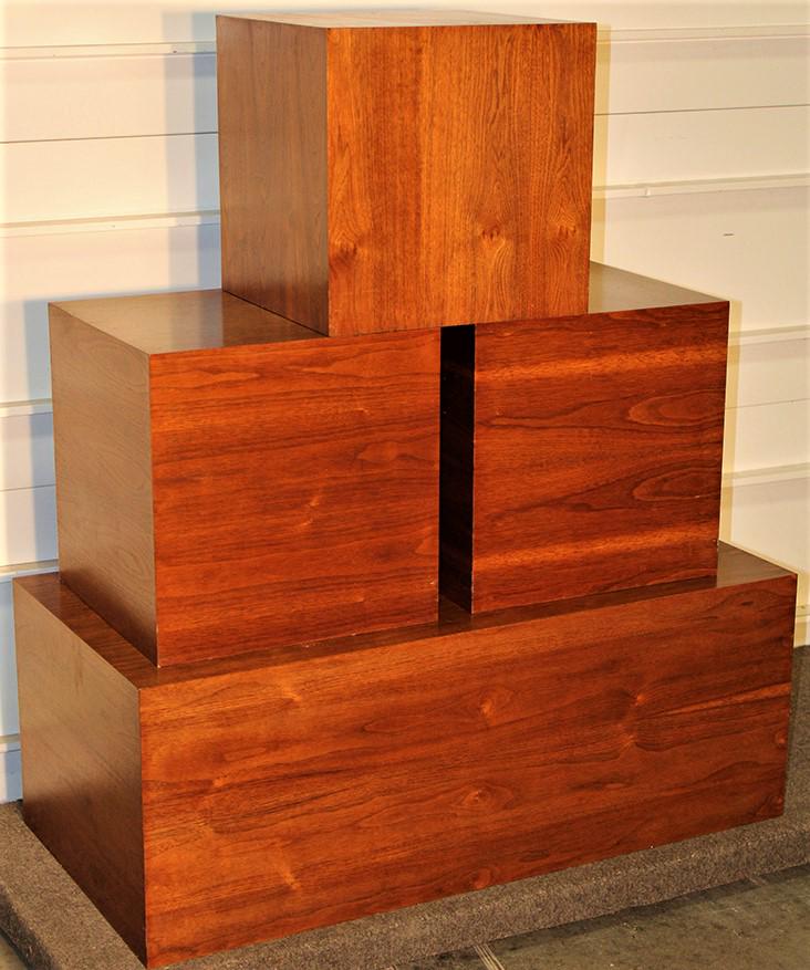 Group Of 4 Mid Century Cubes (1 of 3)