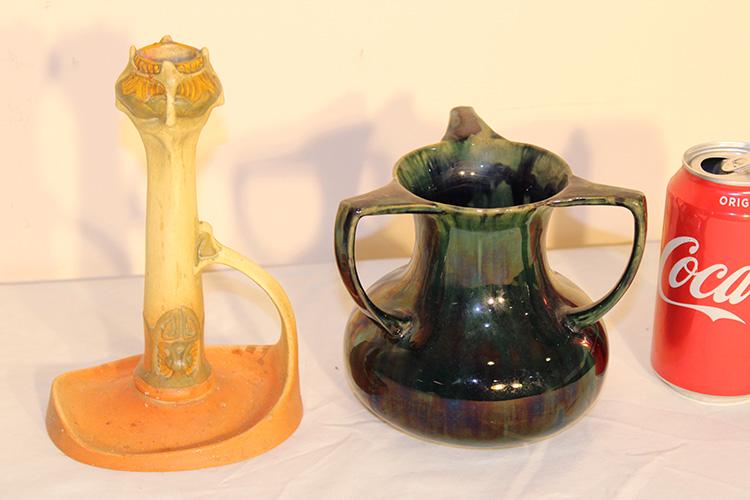 2 Quality Pieces Of Signed Antique Pottery (1 of 5)