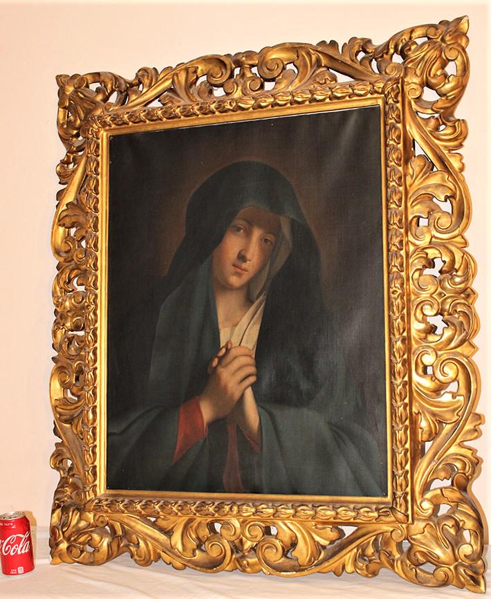 Large Old Master Style Oil On Canvas (1 of 6)