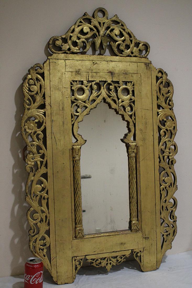 Fabulous Early 19Th C. Mirror With All Over Carving (1 of 7)