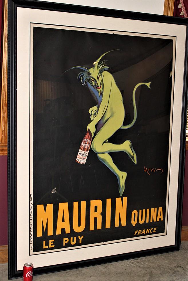 Rare Iconic 6' Antique French Poster (1 of 4)