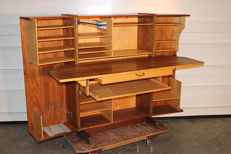 Mid Century Danish Teak Magic Box Desk (1 of 8)