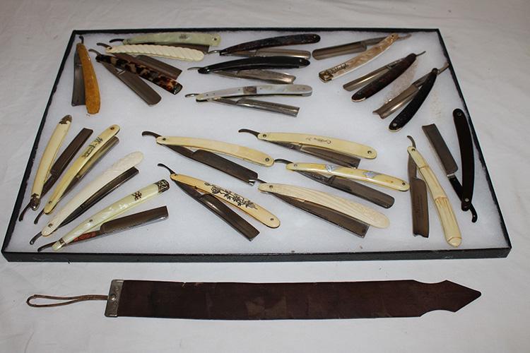 Great Collection Of 21 Estate Fresh Straight Razors (1 of 5)