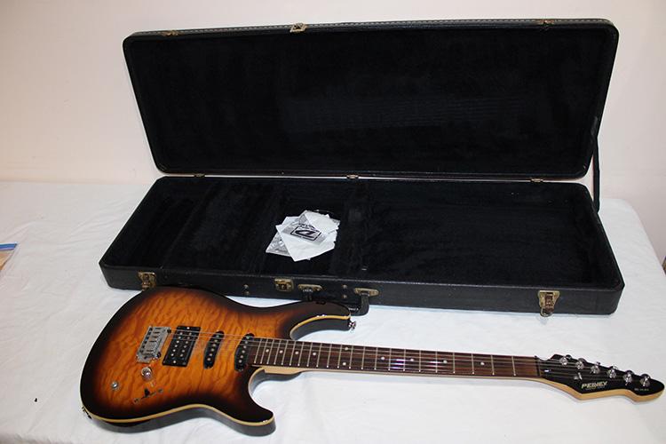 Electric Peavey Exp Limited Series Guitar And Case (1 of 5)