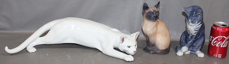 4 Nice Royal Copenhagen Cats (1 of 6)