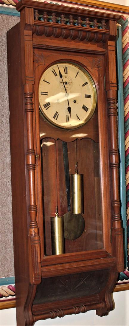 Victorian Ansonia Santa Fe weight driven clock (1 of 4)