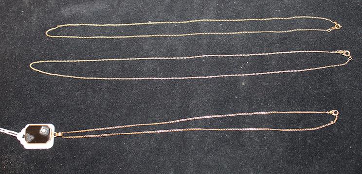 (3) 14K Gold Chains (1 of 3)