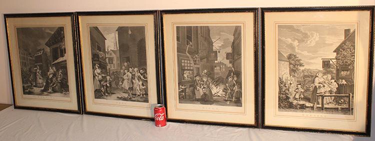 Outstanding Set Of 4 Steel Engravings Dated 2798 Published By G. G. & J. Robinson London (1 of 8)