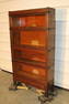 Original Finish Globe D-Size Model 299 Oak 4 Section Stacking Bookcase