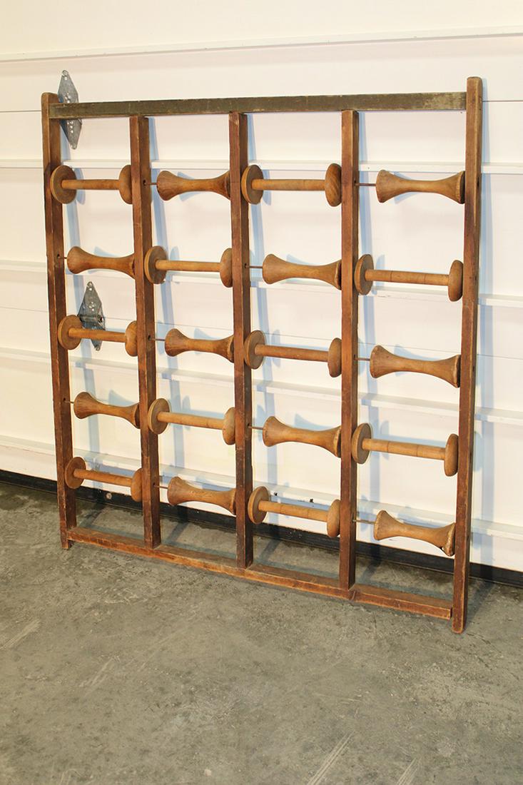 Real Neat Hanging 19th C. Spool Art Decoration (1 of 3)