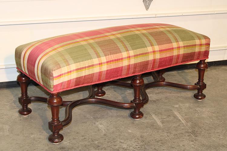 Clean William And Mary Style Window Bench (1 of 3)